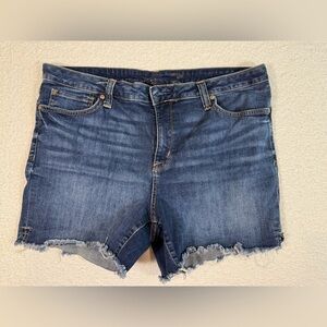 Seven7 womens denim the weekend shorts size 16 high rise